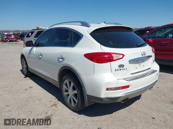 2016 Infiniti QX50 with VIN JN1BJ0RP4GM232130, listed as a IAAI auction lot 41768481 with 138,114 mi miles. Bid and sale history available at carsss.com. Image 3.