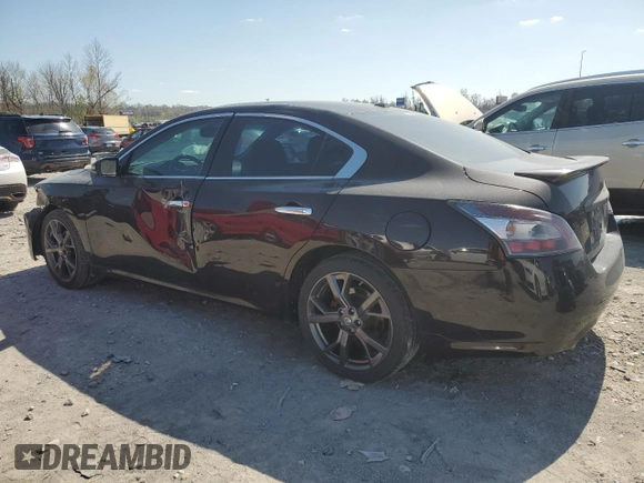2013 Nissan Maxima SV z VIN 1N4AA5AP1DC818762, wystawiony jako Copart lot #51616615 z przebiegiem 131 586 mil mil oraz Szkoda całkowita • Salvage title. Historia ofert i sprzedaży dostępna na DreamBid. Obrazek 2.