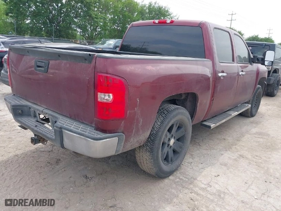2008 Chevrolet Silverado 1500 LTZ with VIN 3GCEC13J98G219926, listed as a IAAI auction lot 41902818 with 195,654 mi miles. Bid and sale history available at carsss.com. Image 4.