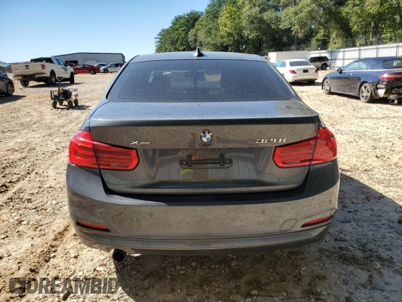 2018 BMW 3 Series 320i xDrive with VIN WBA8A3C54JA358624, listed as a Copart auction lot 74696374 with 55,342 mi miles and Salvage title. Bid and sale history available at DreamBid. Image 6.