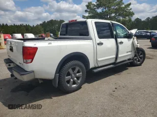 2015 Nissan Titan SV with VIN 1N6BA0ED8FN512230, listed as a Copart auction lot 54888545 with Not provided miles and Salvage title. Bid and sale history available at DreamBid. Image 3.