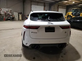 2022 Jaguar F-Pace SVR z VIN SADCZ2EE9NA692588, wystawiony jako Copart lot #52247135 z przebiegiem 52 957 mil mil oraz Szkoda całkowita • Salvage title. Historia ofert i sprzedaży dostępna na DreamBid. Obrazek 6.