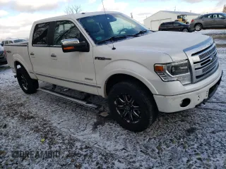 2013 Ford F-150 XL with VIN 1FTFW1ET3DFB74259, listed as a Copart auction lot 44610155 with 217,551 mi miles and Clean Title. Bid and sale history available at carsss.com. Image 4.