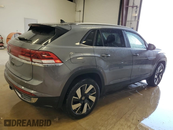 2025 Volkswagen Atlas SE with VIN 1V2WE2CA8SC206324, listed as a Copart auction lot 55507295 with 6,978 mi miles and Clean title. Bid and sale history available at DreamBid. Image 3.