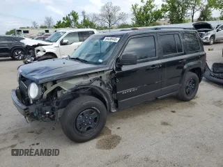 2017 Jeep Patriot Sport z VIN 1C4NJPBB0HD103370, wystawiony jako Copart lot #54436445 z przebiegiem 120 428 mil mil oraz Szkoda całkowita • Salvage title. Historia ofert i sprzedaży dostępna na DreamBid. Obrazek 1.