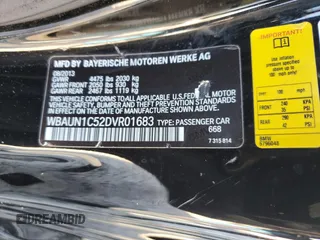 2013 BMW 1 Series 128i z VIN WBAUN1C52DVR01683, wystawiony jako Copart lot #88423465 z przebiegiem 111 157 mil mil oraz Szkoda całkowita • Salvage title. Historia ofert i sprzedaży dostępna na DreamBid. Obrazek 12.