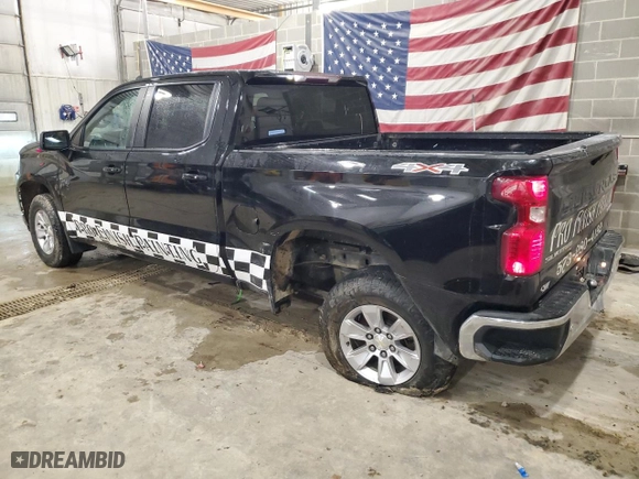 2019 Chevrolet Silverado 1500 LT with VIN 1GCUYDED7KZ315471, listed as a Copart auction lot 43940435 with 168,621 mi miles and Salvage Title. Bid and sale history available at carsss.com. Image 2.