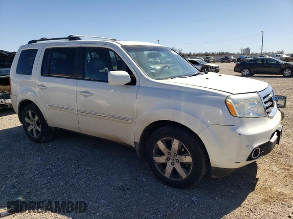 2012 Honda Pilot Touring with VIN 5FNYF4H90CB044159, listed as a Copart auction lot 47994455 with 164,578 mi miles and Salvage Title. Bid and sale history available at DreamBid. Image 4.