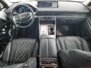 2022 Genesis GV80 Advanced Plus with VIN KMUHCESC4NU101411, listed as a Copart auction lot 77366134 with 37,023 mi miles and Salvage title. Bid and sale history available at DreamBid. Image 8.