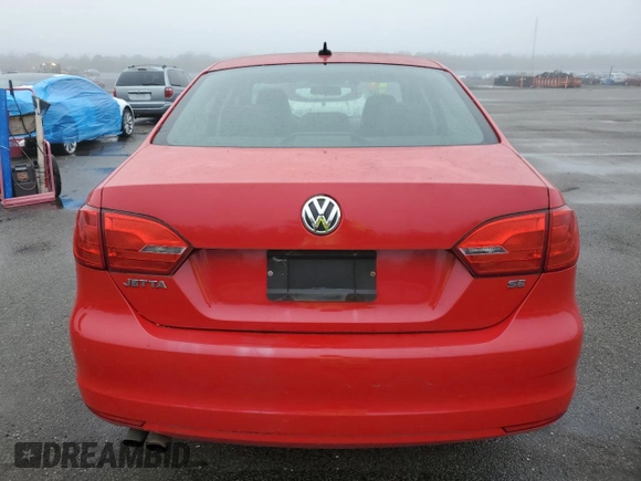 2014 Volkswagen Jetta Sedan SE w/Connectivity/Sunroof PZEV with VIN 3VWD17AJ9EM212962, listed as a Copart auction lot 50805115 with 131,142 mi miles and Clean Title. Bid and sale history available at carsss.com. Image 6.