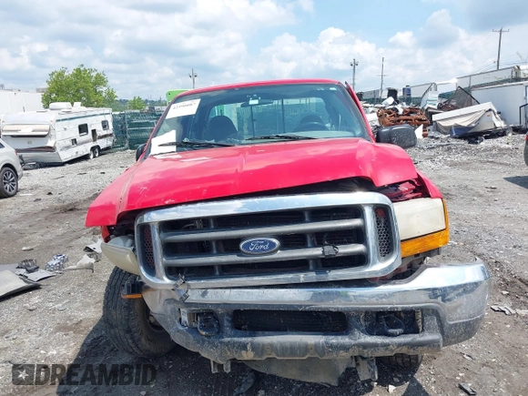 2000 Ford F-250 XL with VIN 1FTNX21L9YED56676, listed as a IAAI auction lot 42390087 with 186,715 mi miles and . Bid and sale history available at DreamBid. Image 13.