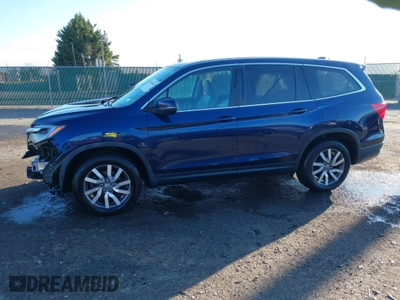 2019 Honda Pilot EX-L with VIN 5FNYF6H55KB024934, listed as a IAAI auction lot 41878656 with 102,129 mi miles. Bid and sale history available at carsss.com. Image 15.