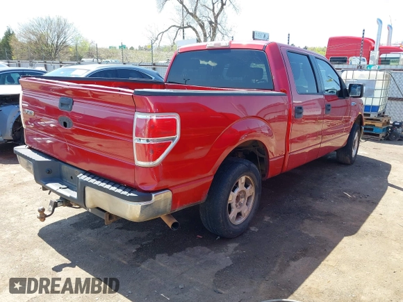 2009 Ford F-150 XL with VIN 1FTRW12809FA01738, listed as a IAAI auction lot 41965298 with 287,000 mi miles and . Bid and sale history available at DreamBid. Image 4.