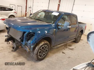 2023 Ford F-150 XL with VIN 1FTFW1E57PKE79681, listed as a IAAI auction lot 41667502 with 17,198 mi miles. Bid and sale history available at carsss.com. Image 17.