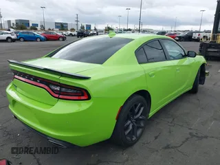 2019 Dodge Charger SXT with VIN 2C3CDXBG6KH633710, listed as a IAAI auction lot 41745265 with 78,402 mi miles. Bid and sale history available at carsss.com. Image 4.