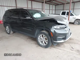 2023 Jeep Grand Cherokee Limited z VIN 1C4RJKBG0P8810475, wystawiony jako IAAI lot #41615533 z przebiegiem 28 671 mil mil oraz . Historia ofert i sprzedaży dostępna na DreamBid. Obrazek 1.