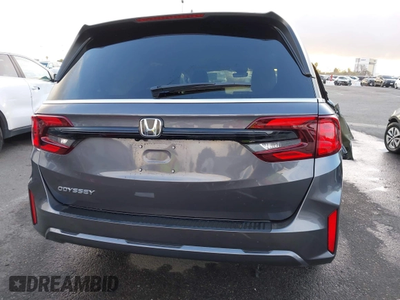 2025 Honda Odyssey EX-L with VIN 5FNRL6H64SB038684, listed as a IAAI auction lot 41911992 with Not Provided miles and . Bid and sale history available at DreamBid. Image 16.