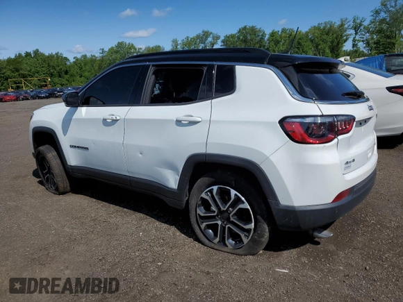 2023 Jeep Compass Limited с VIN 3C4NJDCN7PT567191, выставлен на аукционе Copart как лот 59230555 с пробегом 46 745 миль миль и Чистый • Clean title. История ставок и продаж доступна на DreamBid. Изображение 2.