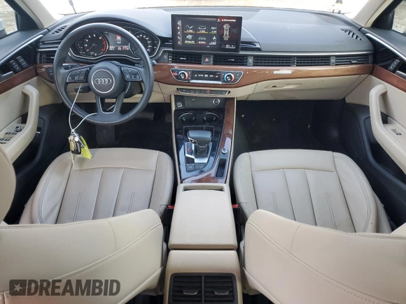 2022 Audi A4 Premium z VIN WAUABAF4XNN013103, wystawiony jako Copart lot #41341765 z przebiegiem 38 835 mil mil oraz Szkoda całkowita • Salvage title. Historia ofert i sprzedaży dostępna na DreamBid. Obrazek 8.