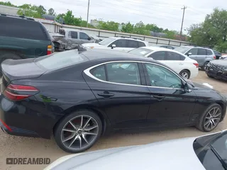 2023 Genesis G70 2.0T with VIN KMTG34TA9PU132552, listed as a IAAI auction lot 42047048 with 39,111 mi miles. Bid and sale history available at carsss.com. Image 13.
