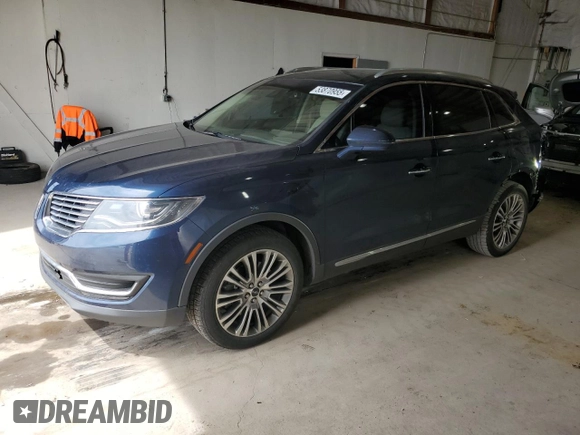 2017 Lincoln MKX Reserve с VIN 2LMPJ8LR9HBL49608, выставлен на аукционе Copart как лот 53870955 с пробегом 132 341 миль миль и Списание • Salvage title. История ставок и продаж доступна на DreamBid. Изображение 1.