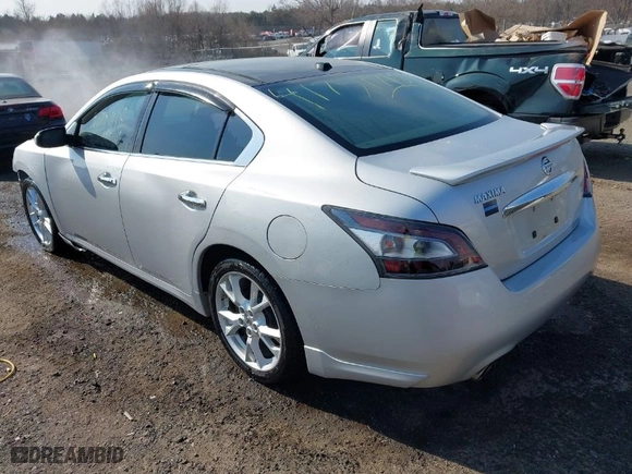 2013 Nissan Maxima 3.5 SV w/Premium Pkg with VIN 1N4AA5AP7DC834321, listed as a IAAI auction lot 41751718 with 166,407 mi miles. Bid and sale history available at carsss.com. Image 3.