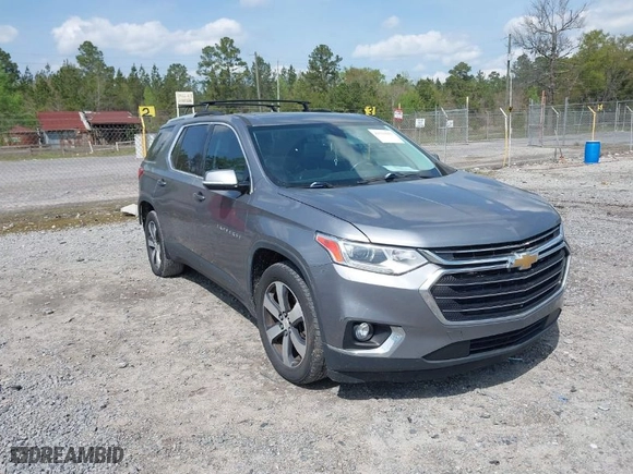 2018 Chevrolet Traverse LT Leather with VIN 1GNERHKW5JJ212911, listed as a IAAI auction lot 41923593 with 109,023 mi miles. Bid and sale history available at carsss.com. Image 1.
