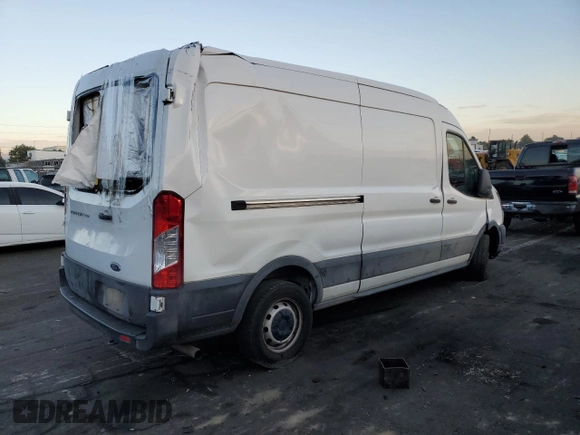 2021 Ford Transit Cargo with VIN 1FTBR1C88MKA31593, listed as a Copart auction lot 70064724 with 78,803 mi miles and Clean Title. Bid and sale history available at DreamBid. Image 3.