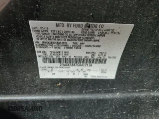 2016 Ford Flex SE with VIN 2FMGK5B87GBA12126, listed as a Copart auction lot 50615795 with 179,097 mi miles and Salvage Title. Bid and sale history available at carsss.com. Image 14.