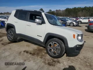 2016 Jeep Renegade Limited with VIN ZACCJADT4GPC68445, listed as a Copart auction lot 47734475 with 140,036 mi miles and Salvage Title. Bid and sale history available at DreamBid. Image 4.