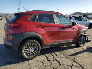 2020 Hyundai Kona SEL with VIN KM8K22AA6LU490524, listed as a Copart auction lot 46734135 with 108,044 mi miles and Salvage Title. Bid and sale history available at DreamBid. Image 3.