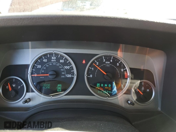 2007 Jeep Compass Limited with VIN 1J8FF57W57D195217, listed as a Copart auction lot 83390694 with 117,024 mi miles and Salvage Title. Bid and sale history available at carsss.com. Image 9.