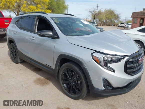 2020 GMC Terrain SLT with VIN 3GKALPEX2LL299335, listed as a IAAI auction lot 41935312 with 29,931 mi miles. Bid and sale history available at carsss.com. Image 1.