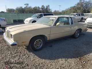 1979 Oldsmobile Cutlass with VIN 3M47P9G419256, listed as a Copart auction lot 80052304 with 86,268 mi miles and Salvage Title. Bid and sale history available at DreamBid. Image 1.