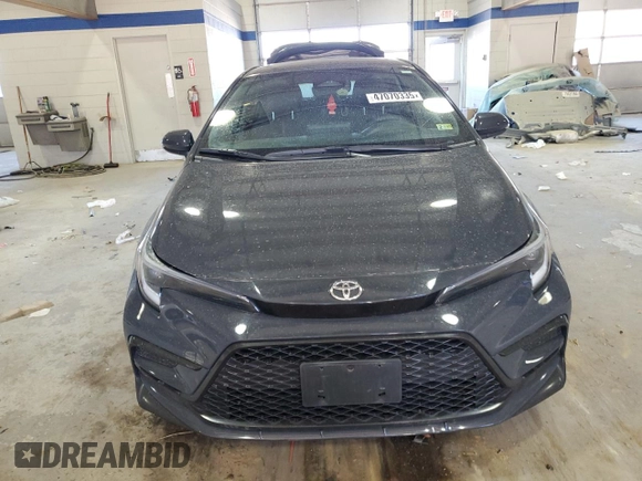 2024 Toyota Corolla SE with VIN 5YFP4MCE0RP185199, listed as a Copart auction lot 47070335 with 50,050 mi miles and Salvage Title. Bid and sale history available at DreamBid. Image 5.
