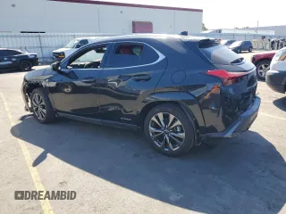 2022 Lexus UX 250h F Sport with VIN JTHE9JBH8N2058372, listed as a Copart auction lot 74527224 with 28,876 mi miles and Salvage Title. Bid and sale history available at DreamBid. Image 2.
