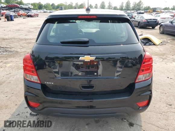 2020 Chevrolet Trax LS with VIN 3GNCJKSB5LL340070, listed as a Copart auction lot 59319985 with 61,209 mi miles and Salvage title. Bid and sale history available at DreamBid. Image 6.