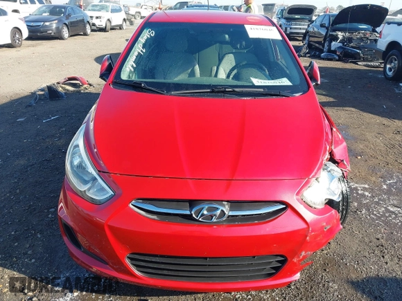 2015 Hyundai Accent GS with VIN KMHCT5AE9FU198103, listed as a IAAI auction lot 41876046 with 84,485 mi miles. Bid and sale history available at carsss.com. Image 6.
