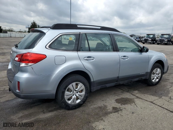 2013 Subaru Outback 2.5i with VIN 4S4BRCAC9D3260955, listed as a Copart auction lot 53471435 with 190,447 mi miles and Clean Title. Bid and sale history available at carsss.com. Image 3.