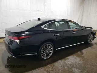 2020 Lexus LS with VIN JTHD51GF6L5008290, listed as a Copart auction lot 79159694 with 14,427 mi miles and Clean Title. Bid and sale history available at carsss.com. Image 3.
