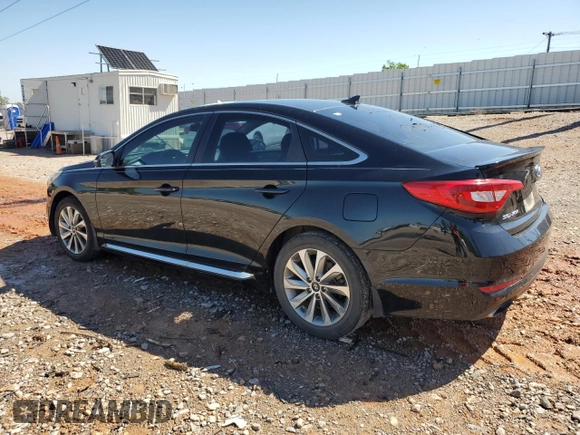 2017 Hyundai Sonata Sport with VIN 5NPE34AF6HH525604, listed as a Copart auction lot 54051355 with 203,584 mi miles and Clean Title. Bid and sale history available at DreamBid. Image 2.