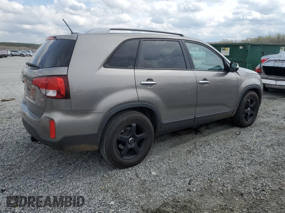 2014 Kia Sorento LX with VIN 5XYKT4A7XEG479998, listed as a Copart auction lot 50444815 with 90,852 mi miles and Salvage Title. Bid and sale history available at carsss.com. Image 3.