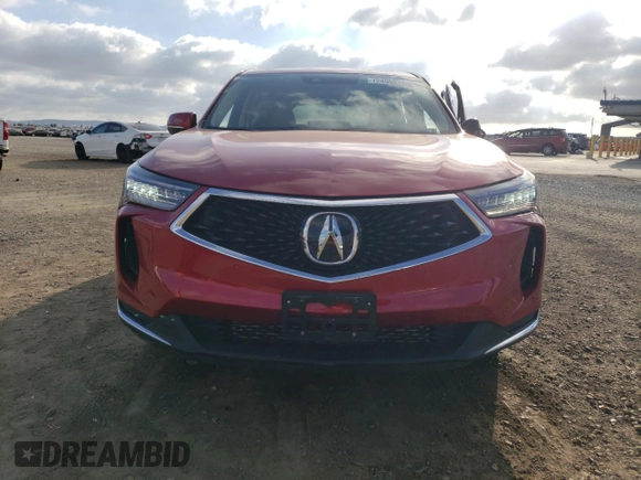 2023 Acura RDX w/Technology Package with VIN 5J8TC2H53PL010869, listed as a Copart auction lot 72406874 with 20,316 mi miles and Salvage Title. Bid and sale history available at carsss.com. Image 5.