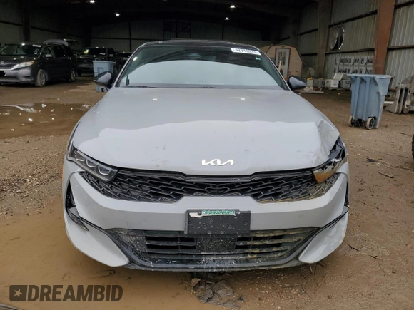 2022 Kia K5 GT-Line with VIN 5XXG64J27NG150701, listed as a Copart auction lot 42710375 with 53,523 mi miles and Salvage Title. Bid and sale history available at carsss.com. Image 5.