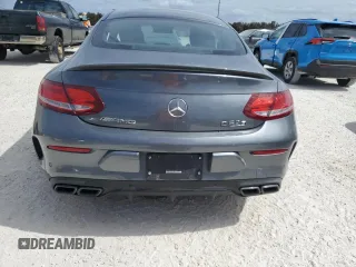 2017 Mercedes-Benz C 63 S AMG with VIN WDDWJ8HB4HF498410, listed as a Copart auction lot 76658984 with Not Provided miles and Salvage Title. Bid and sale history available at carsss.com. Image 6.