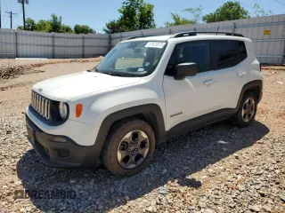 2018 Jeep Renegade Sport z VIN ZACCJAAB1JPG85914, wystawiony jako Copart lot #57670875 z przebiegiem 55 419 mil mil oraz Szkoda całkowita • Salvage title. Historia ofert i sprzedaży dostępna na DreamBid. Obrazek 1.