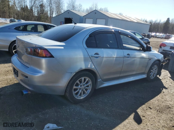 2014 Mitsubishi Lancer ES with VIN JA32U2FU0EU604603, listed as a Copart auction lot 49140055 with 184,215 mi miles and Clean Title. Bid and sale history available at carsss.com. Image 3.