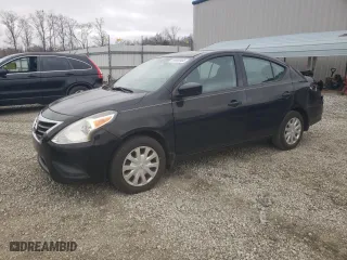 2016 Nissan Versa S Plus with VIN 3N1CN7AP5GL854016, listed as a Copart auction lot 44400455 with 172,488 mi miles and Salvage Title. Bid and sale history available at carsss.com. Image 1.