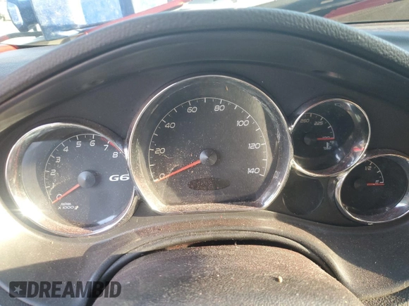 2008 Pontiac G6 1SV Value Leader with VIN 1G2ZF57B684190843, listed as a Copart auction lot 87801795 with 0 mi miles and Non Repairable. Bid and sale history available at carsss.com. Image 9.