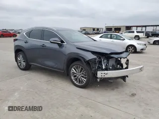 2025 Lexus NX with VIN 2T2GGCEZ6SC065894, listed as a Copart auction lot 78640474 with 3,959 mi miles and Salvage Title. Bid and sale history available at carsss.com. Image 4.